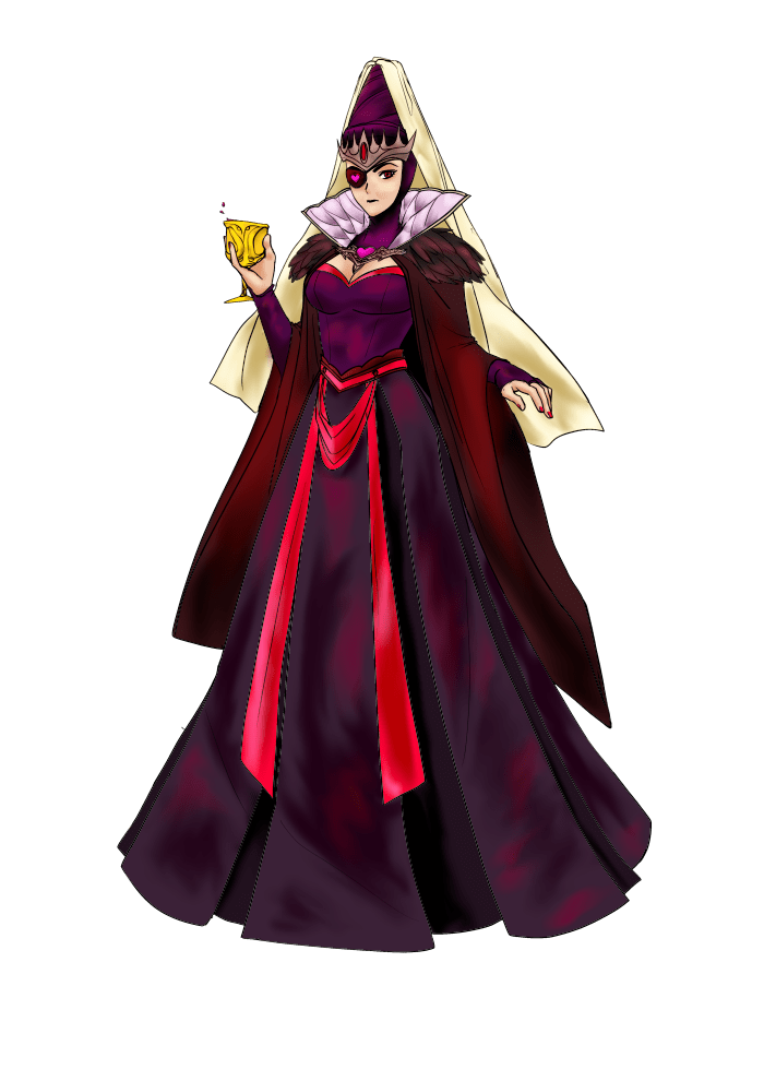 Colored art! The Wicked Queen By AltaLuna, Colors By Brandon K&nbsp;Montoya