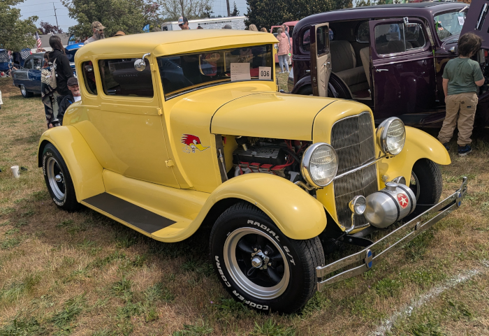1932 Yellow Ford 5 Window Coupe - Photo By Brandon K Montoya